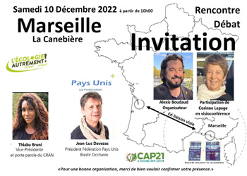 Prouvènço Nacioun débattra à Marseille le 10 décembre