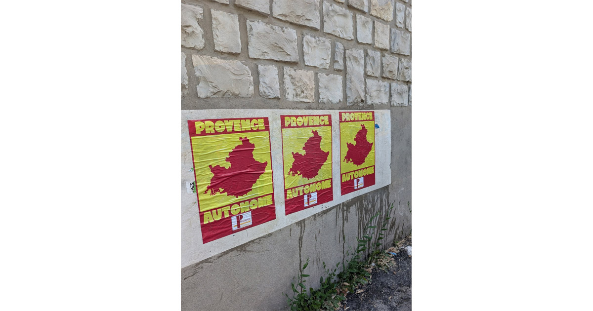 Affiches de Prouvènço Nacioun