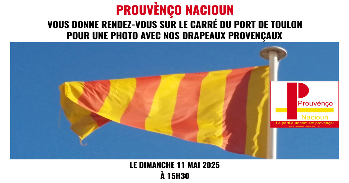 Tous à Toulon le 11 mai !
